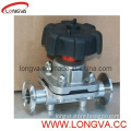 Sanitary Clamp Diaphragm Valve with Clamp End